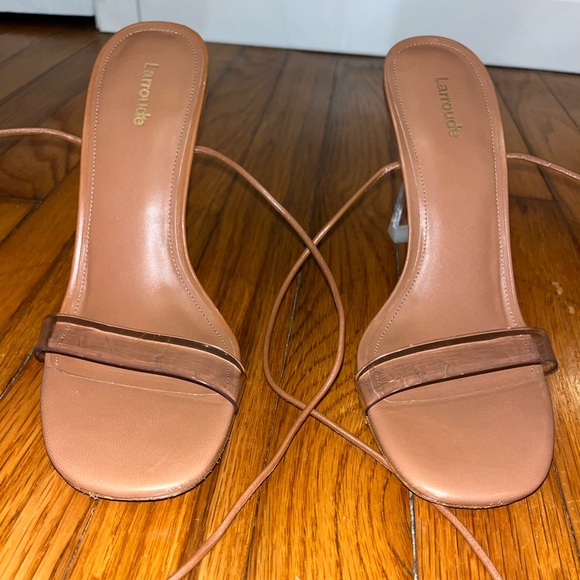 Larroude Gloria Wrap Sandal - Picture 2 of 6